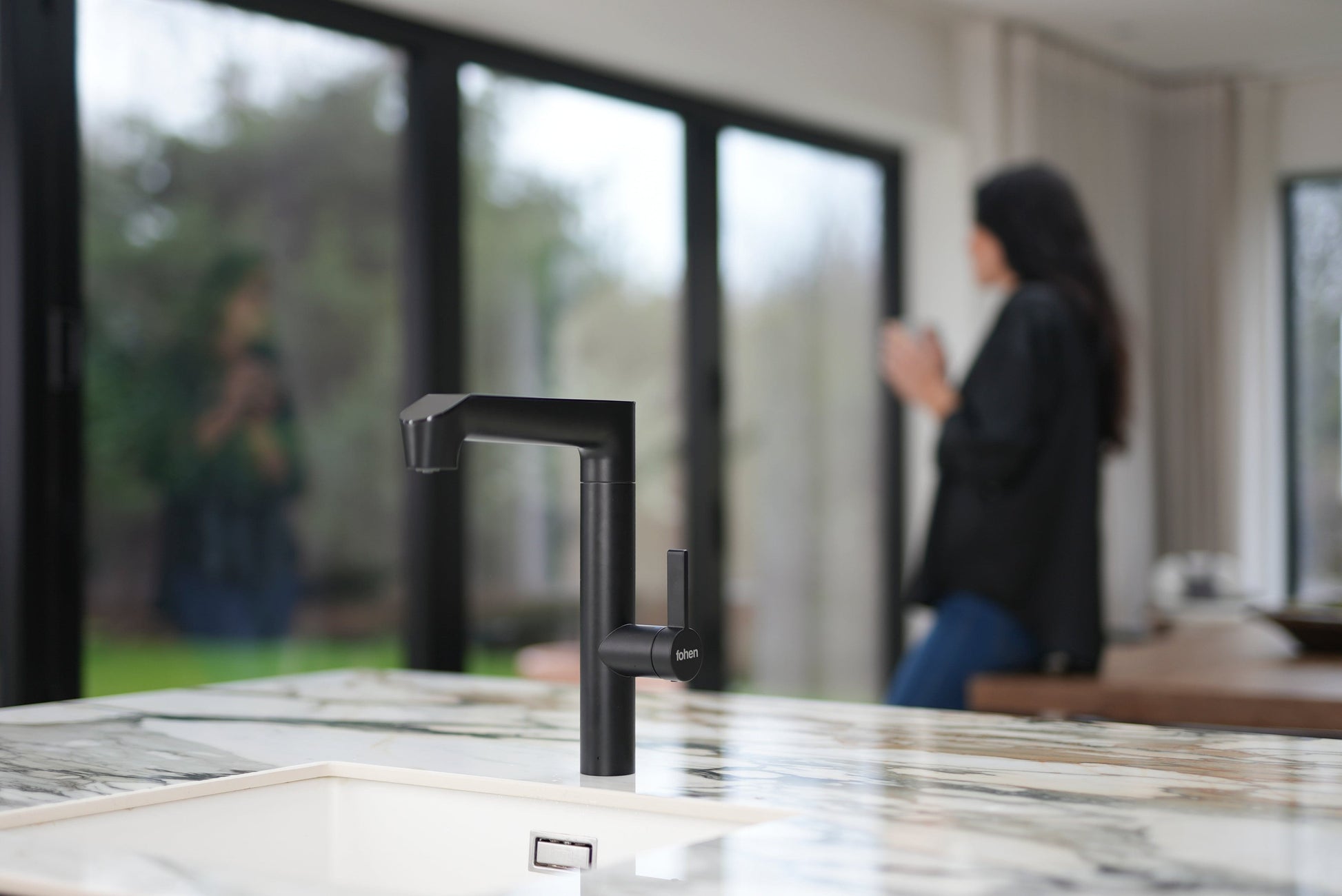 Fohen Modena Matt Black | Digital 100° Tap | Modena | Celtic Water Solutions