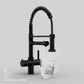 Fohen Flex | Matt Black | 3-in-1 Instant Boiling Water Tap | Handheld Flexible Spout | Taps | Celtic Water Solutions