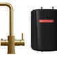 Fohen Figaro | Brushed Gold | 3-in-1 Boiling Water Tap | Taps | Celtic Water Solutions