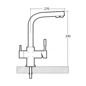 Forum Tri-Flow Tap | Taps | Celtic Water Solutions