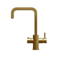 Fohen Figaro | Brushed Gold | 3-in-1 Boiling Water Tap | Taps | Celtic Water Solutions