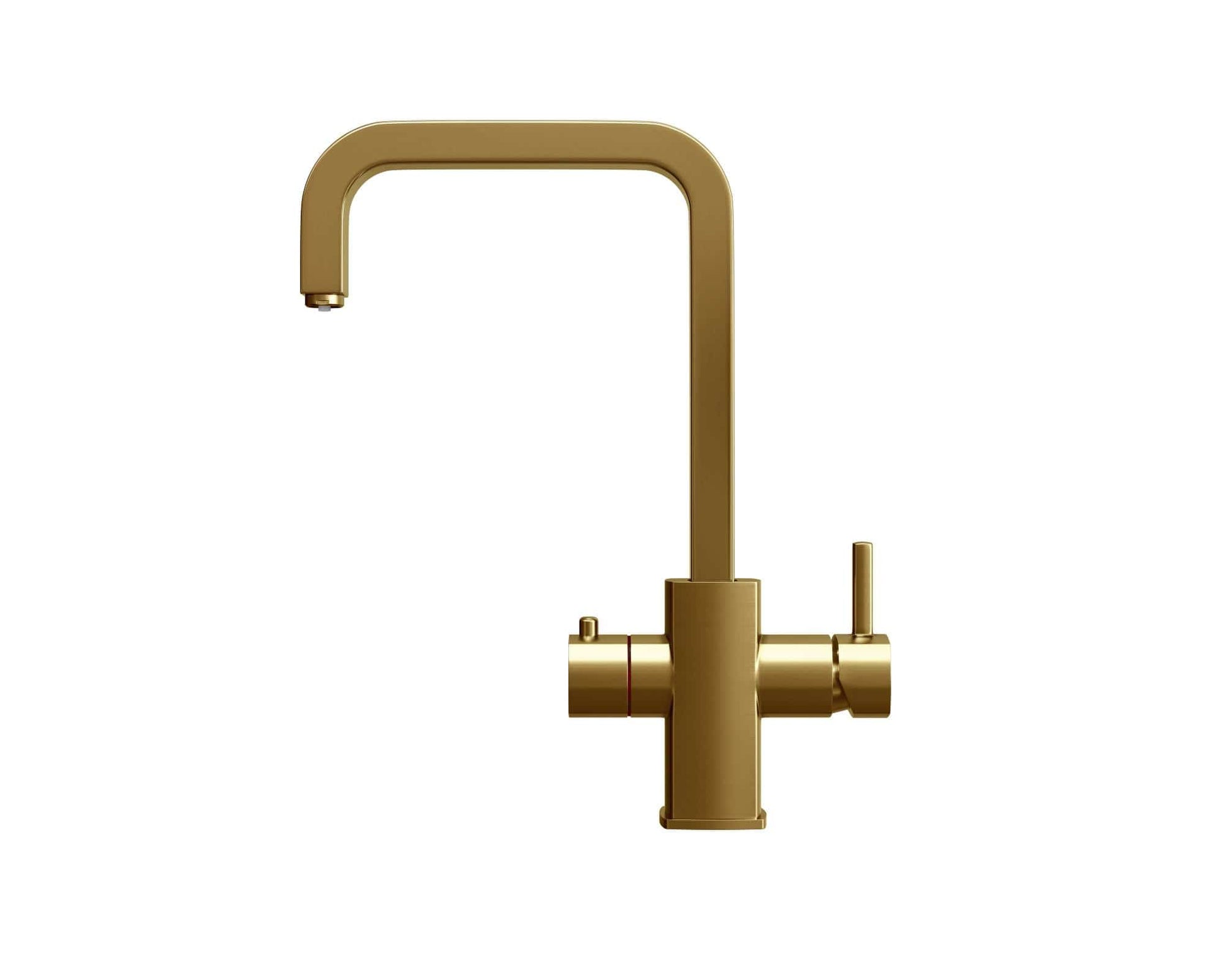 Fohen Figaro | Brushed Gold | 3-in-1 Boiling Water Tap | Taps | Celtic Water Solutions