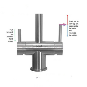 Ares Metal-Free Tap (Inox) | Taps | Celtic Water Solutions