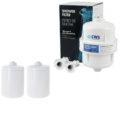 Shower Filter Kit with 2 Replacement Filters | Shower Filters | Celtic Water Solutions