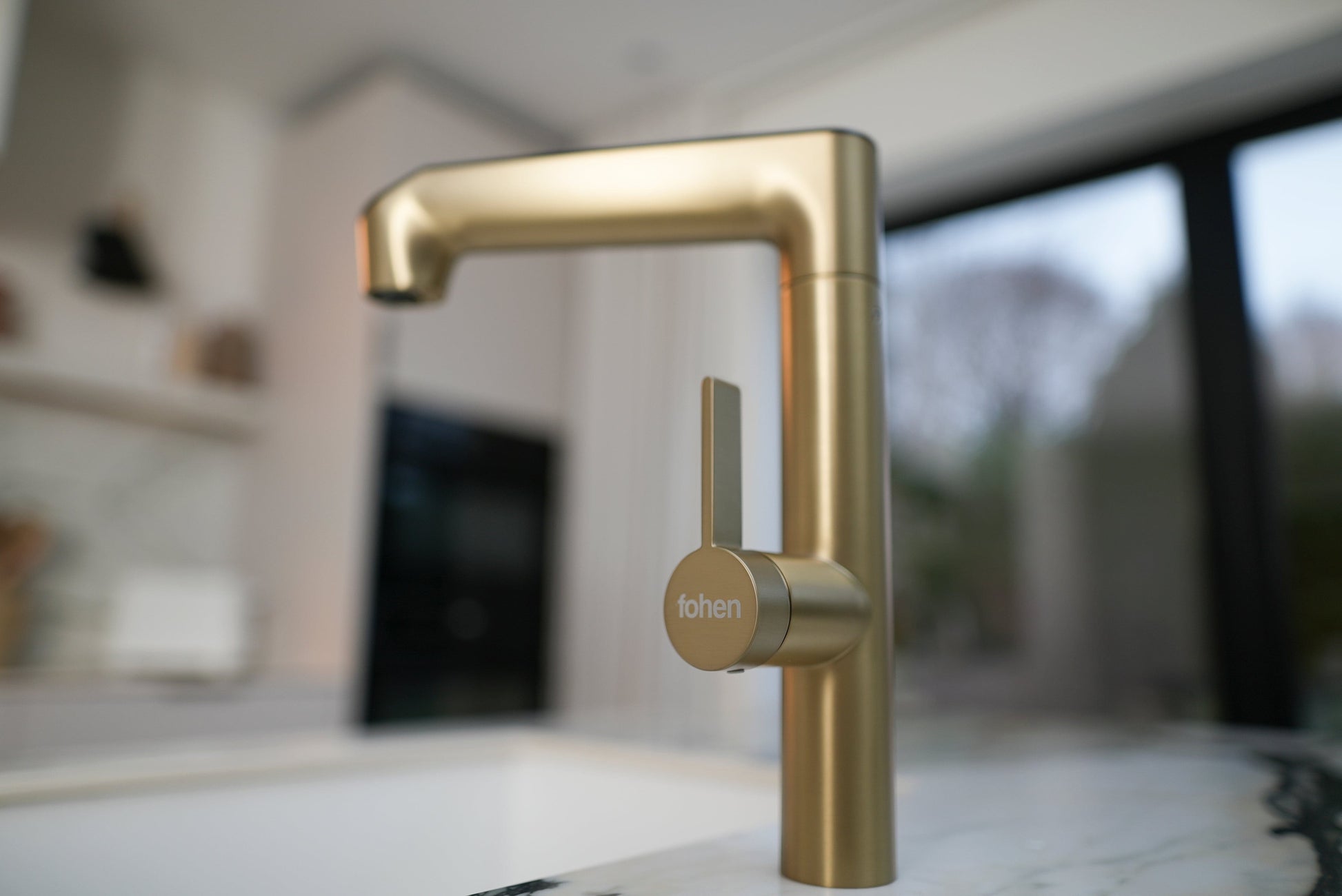 Fohen Modena Unfinished Brass | Digital 100° Tap | Modena | Celtic Water Solutions