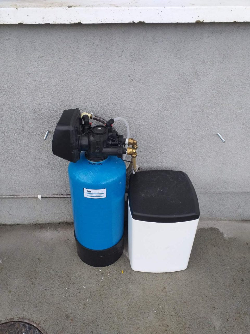 Installation -10x24 Water Softener